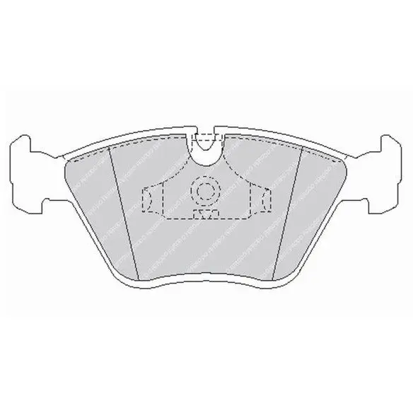 FERODO FDS779 Front Brake Pads DS Performance for BMW M3 (E36) / M5