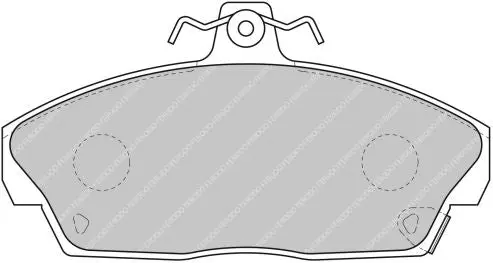 FERODO FDS613 Front Brake Pads DS Performance for HONDA Civic VII