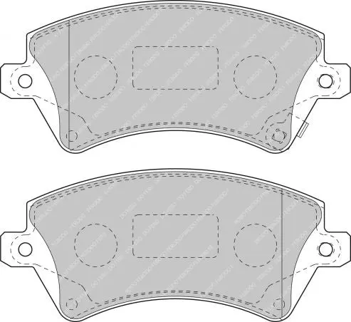 FERODO FDS1573 Front Brake Pads DS Performance for TOYOTA Corolla