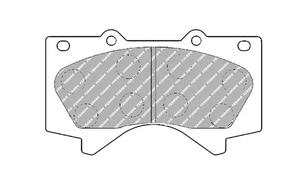 FERODO FDSE4229 Front Brake Pads DS Performance for TOYOTA Land Cruiser (UZJ200) / Sequoia