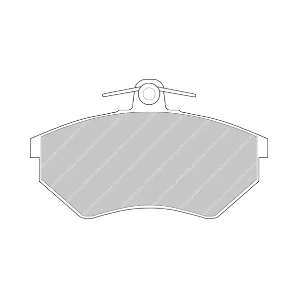 FERODO FDS775 Front Brake Pads DS Performance for VW Golf GTI (1H1) / AUDI Coupe Quattro