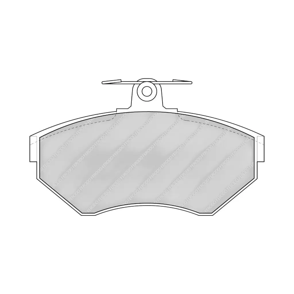 FERODO FDS1312 Front Brake Pads DS Performance for VW Golf IV / Jetta III