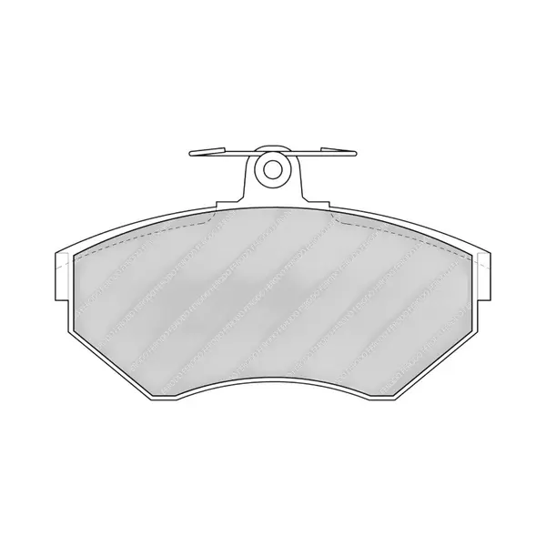 FERODO FDS1312 Front Brake Pads DS Performance for VW Golf IV / Jetta III