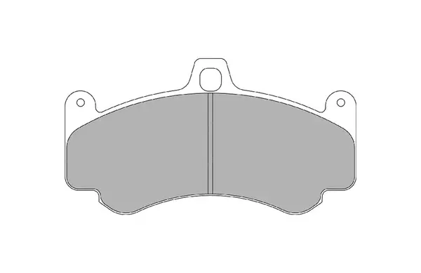 FERODO FRP3075W Front Brake Pads DS1.11 for PORSCHE 911 Turbo S / GT2 / GT3