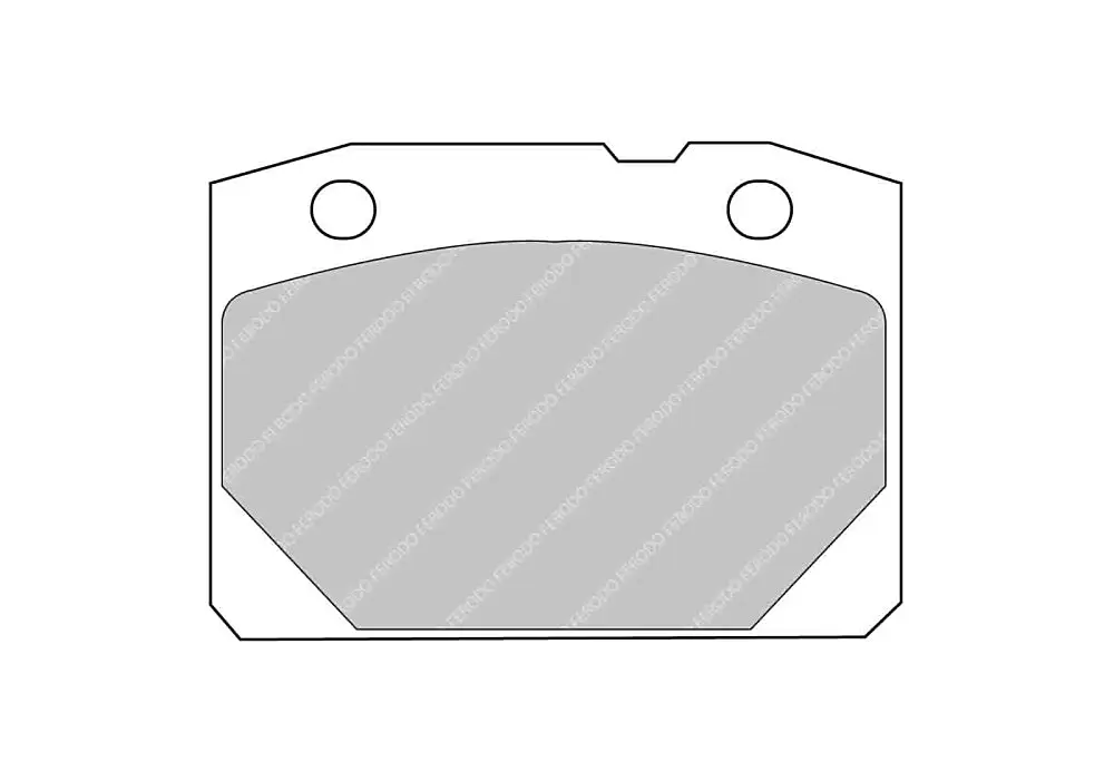 FERODO FCP173H Front Brake Pads DS2500
