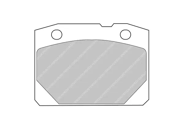 FERODO FCP173H Front Brake Pads DS2500