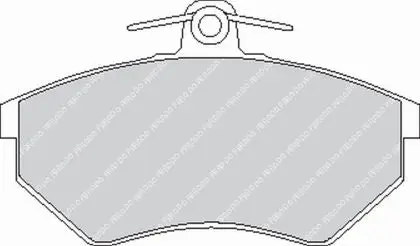 FERODO FCP775H Front Brake Pads DS2500 for AUDI 100 / 90 / 80 / VW Golf