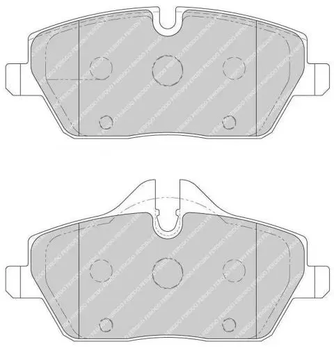 FERODO FCP1747H Front Brake Pads DS2500 for BMW 214d / 216i