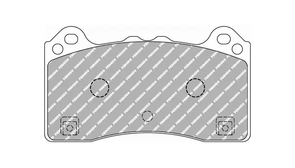 FERODO FCP4830H Front Brake Pads DS2500 for FORD Focus RS
