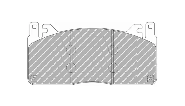 FERODO FCP4835H Front Brake Pads DS2500 for FORD Mustang 5.2 V8 Shelby GT350