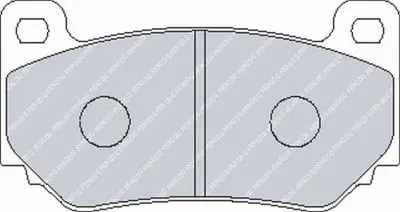 FERODO FRP3085H Front Brake Pads DS2500 for LOTUS Exige Cup 240 / Sport Cup