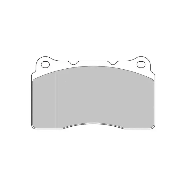FERODO FCP1334H Front Brake Pads DS2500 for MITSUBISHI EVO X / SUBARU STI / AUDI TT RS (8J) / RS3