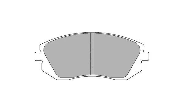 FERODO FCP1639H Front Brake Pads DS2500 for SUBARU BRZ / TOYOTA GR86 / GT86