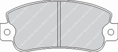 FERODO FCP351R Front Brake Pads DS3000 for FIAT Uno / Ritmo / Panda