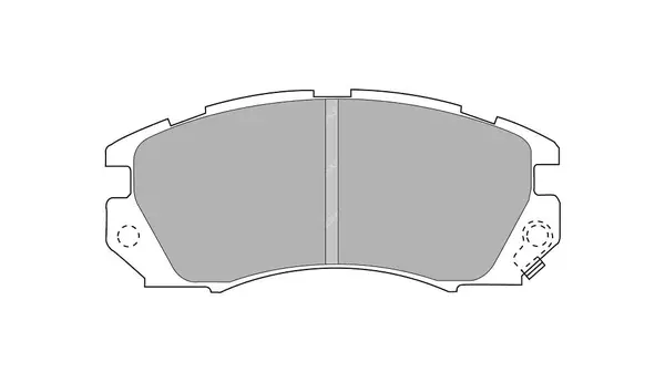 FERODO FCP948R Front Brake Pads DS3000 for SUBARU Impreza 2.0 16V