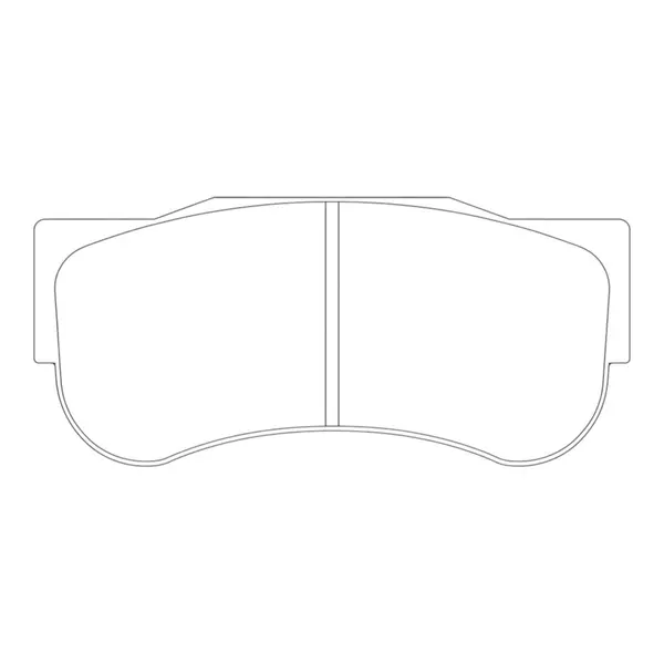 FERODO FRP3155TL219 Front Brake Pads TL219 for PORSCHE 911 GT3 R (991.2 / 992) / BMW M4 GT3 / M4 GT4 (G82) / MERCEDES-BENZ AMG GT3 2019+ / GT4 2018+