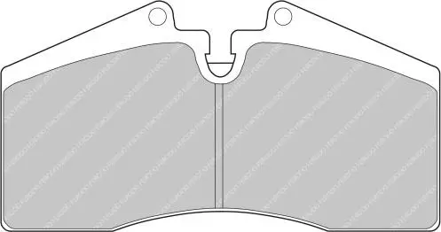 FERODO FDS560 Rear Brake Pads DS Performance for PORSCHE 911 Turbo 4 / Turbo GT2