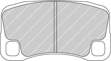 FERODO FRP3095W Rear Brake Pads DS1.11 for PORSCHE 911 GT3 / GT2 / Turbo
