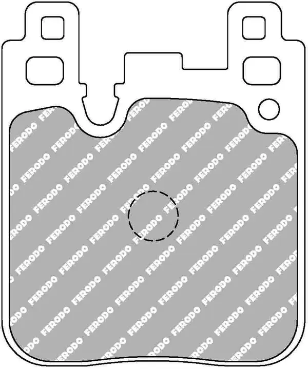 FERODO FCP4663H Rear Brake Pads DS2500 for BMW M2 (F87) / M3 (F80) / M4