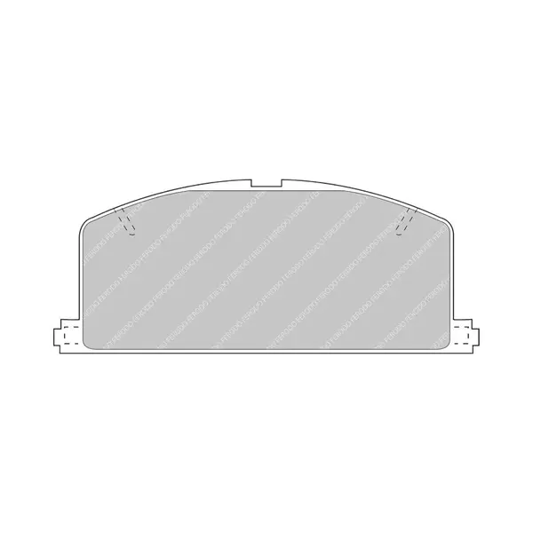 FERODO FCP4173H Rear Brake Pads DS2500 for NISSAN 370Z / INFINITI FX50