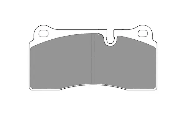 FERODO FCP1281R Rear Brake Pads DS3000 for NISSAN Skyline GT-R (R35) / AUDI R8 / LAMBORGHINI Gallardo