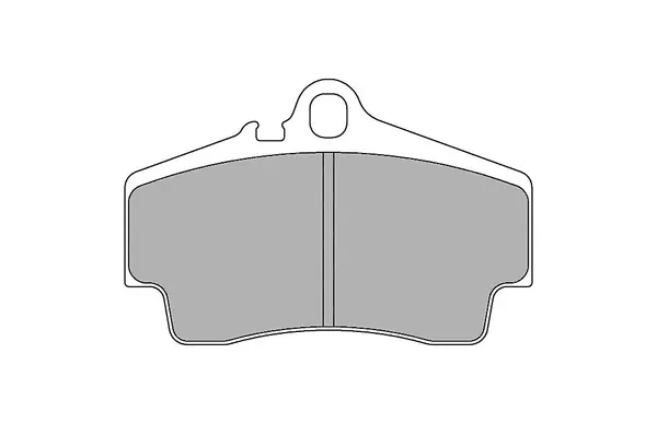 FERODO FCP1308R Rear Brake Pads DS3000 for PORSCHE 718 Cayman GTS (982) / 911 Carrera