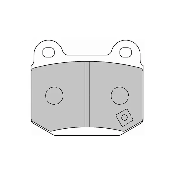 FERODO FCP1562R Rear Brake Pads DS3000 for SUBARU WRX STI (GG/GD / GR/GV) / MITSUBISHI EVO 5-9 / NISSAN 350Z