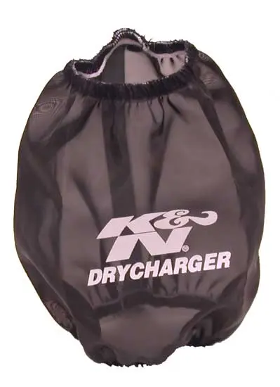 K&N RC-9310DK Air Filter Wrap DRYCHARGER Wrap; RC-9310,BLACK, CUSTOM