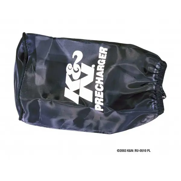 K&N RU-0510PK Air Filter Wrap PRECHARGER BLACK