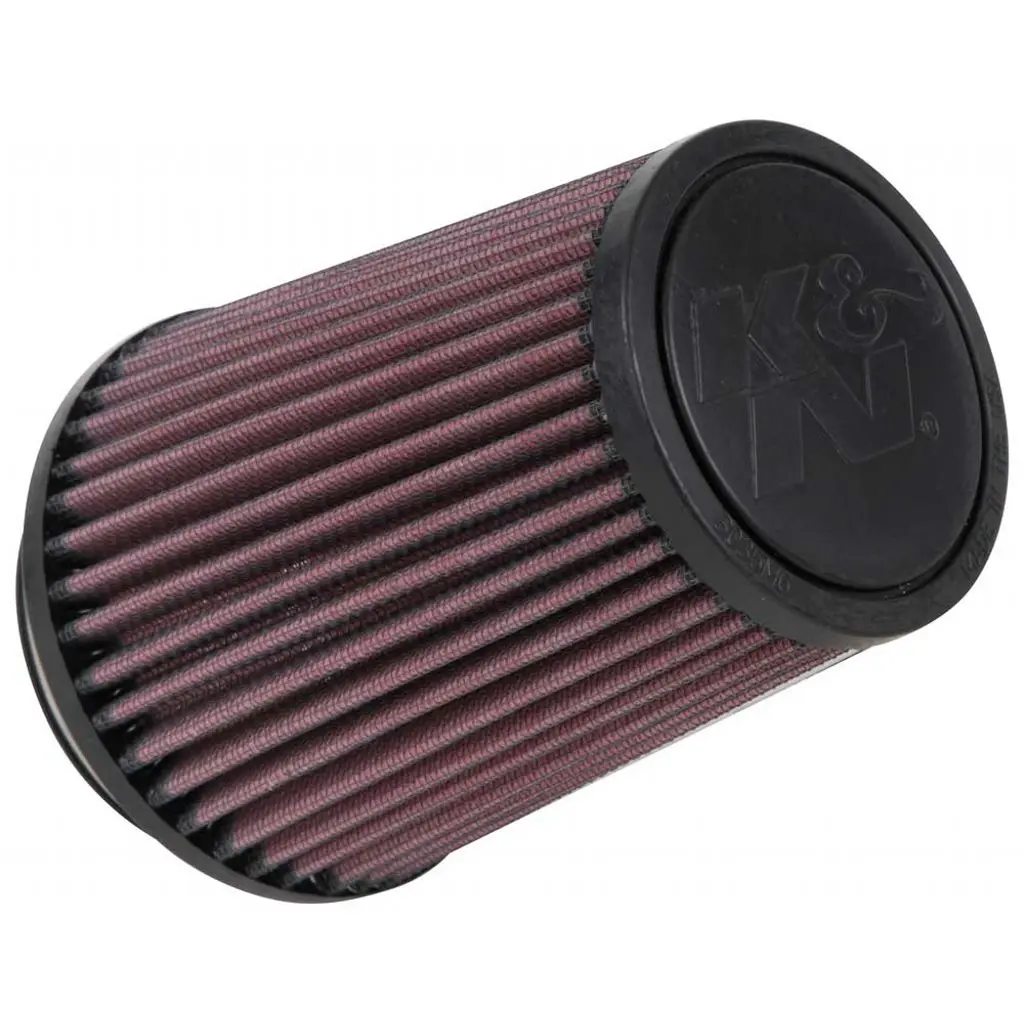 K&N RU-5111 Clamp-On Air Filter (Flange Inside Diameter 76 mm) Universal