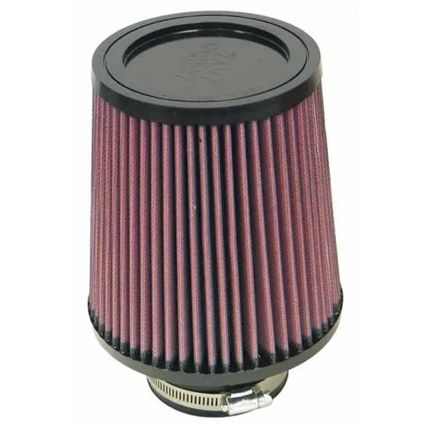 K&N RU-4730 Clamp-On Air Filter 3"FLG, 6"B, 5"T, 6-1/2"H, Universal
