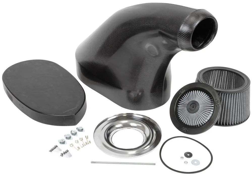 K&N 100-8504 Composite NHRA ScoopDRAGSTER SCOOP W/STD HOLLEY Filter