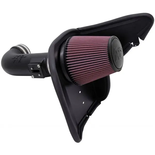 K&N 63-3074 Performance Air Intake System AIRCHARGER; CHEVROLET CAMARO SS 6.2L-V8, 2010-2014