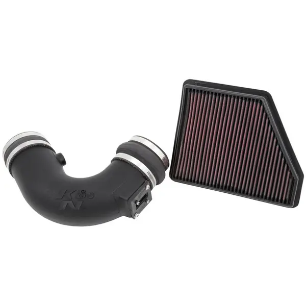 K&N 57-3074 Performance Air Intake System CHEVROLET CAMARO V8-6.2L F/I, 2010-2014