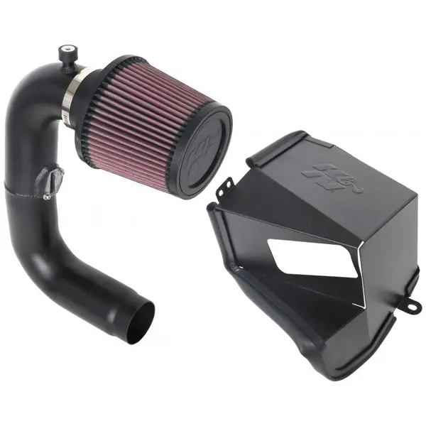 K&N 69-8011TTK Performance Air Intake System TYPHOON; SUBARU WRX H4-2.0L FI TURBO, 2018-2019