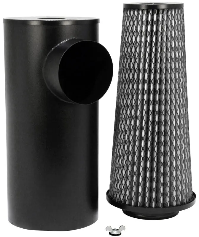 K&N 38-2002R Replacement Canister Filter -HDTCANISTER PLUS Filter; 11"D, 24"H; REVERSE FLOW