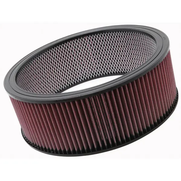 K&N E-3760 Round Air Filter 14"OD,12"ID,5"H; W/INNER WIRE
