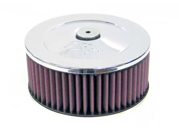 K&N 60-1020 Round Air Filter Assembly 2-5/16"FLG;7"D;4"H ASSY.W/VENT