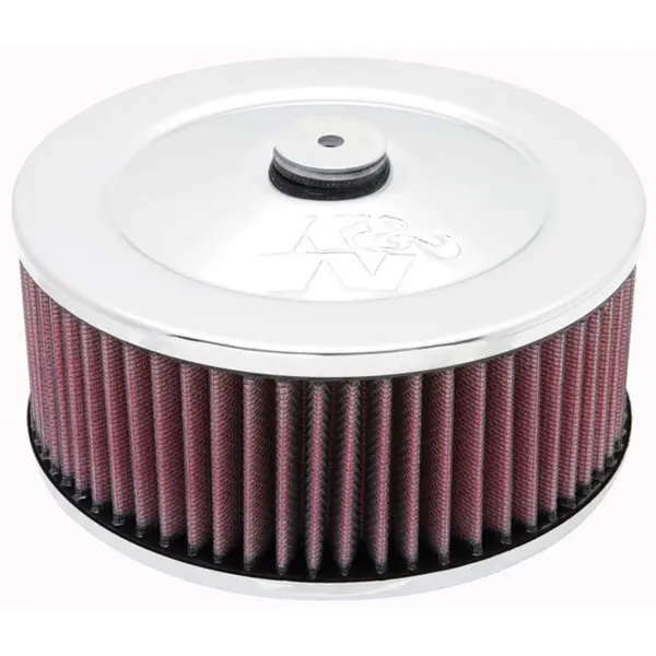 K&N 60-1330 Round Air Filter Assembly 5-1/8"FLG 7"OD 4"H V/S - SHORT