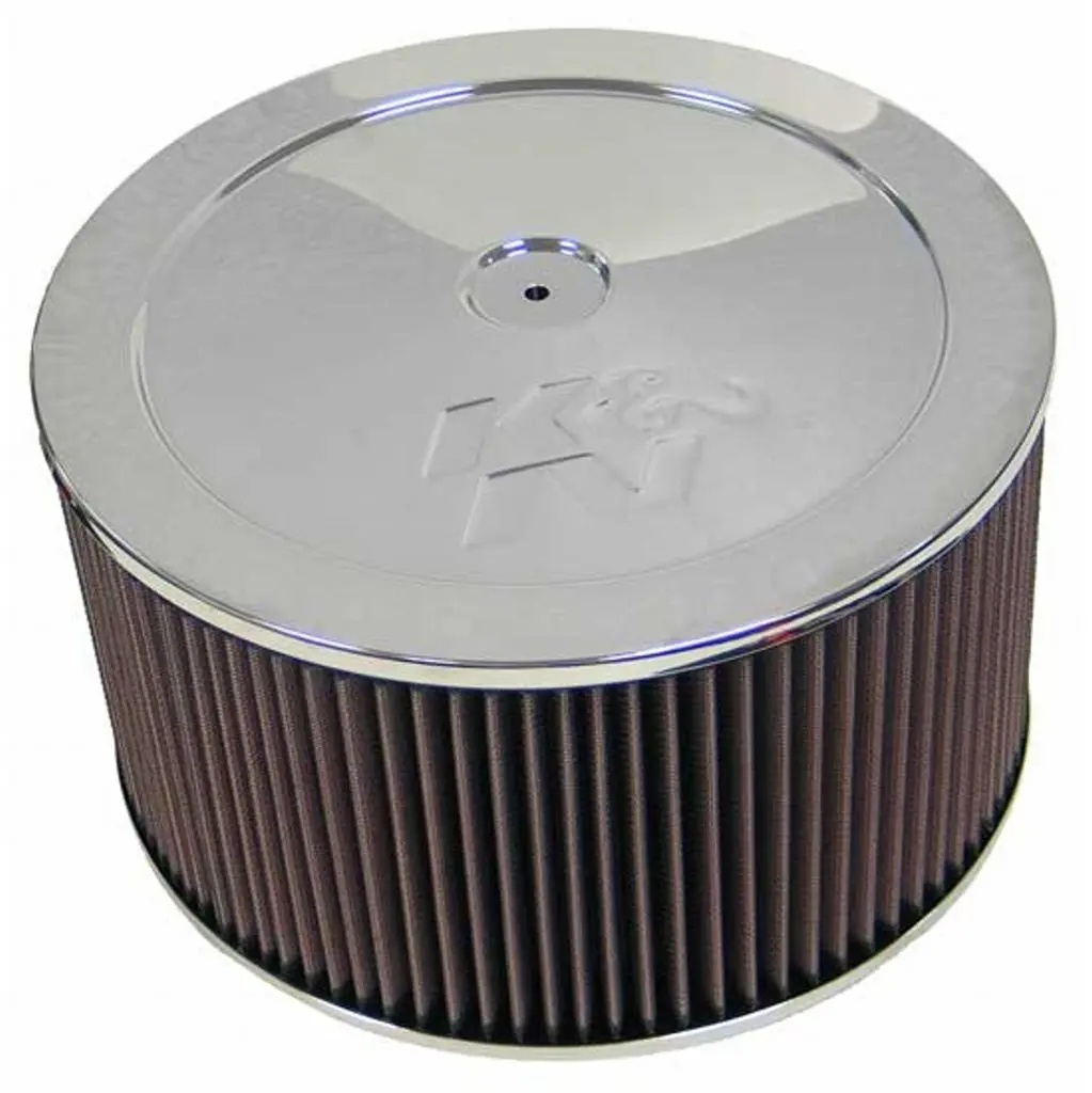 K&N 60-1220 Round Air Filter Assembly 5-1/8"FLG,11"OD,7-1/4"H