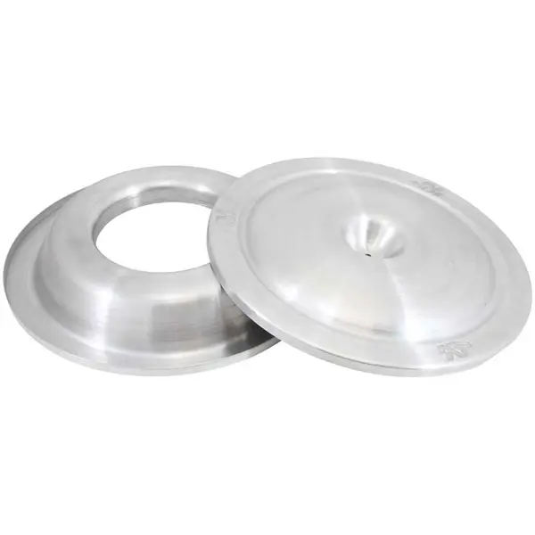 K&N 85-6852 Top & Base Plate16" SPUN ALUMINUM, TOP & BOTTOM; "DOMINATOR"