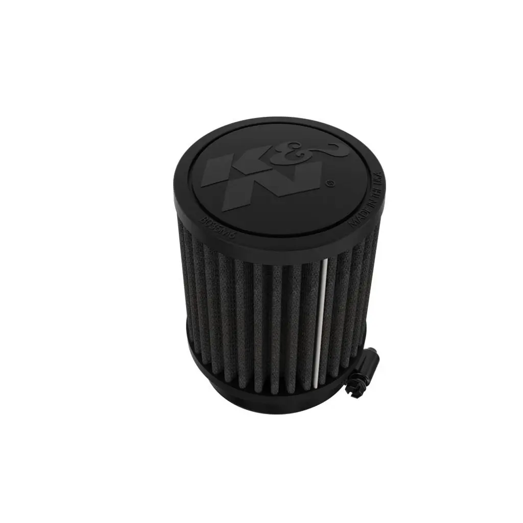 K&N RU-3125HBK Universal clamp-on air filter 2-1/2" 5 DEG FLG, 3-1/2: OD; 4" H