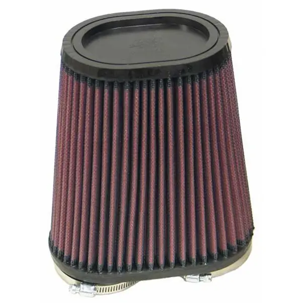 K&N RU-4710 UNIVERSAL Clamp-On Air Filter 2-3/8"DUAL FLG, 6-1/4" X 3-3/4"B, 3-7/16" X 4-7/16"T, 6-3/4"H