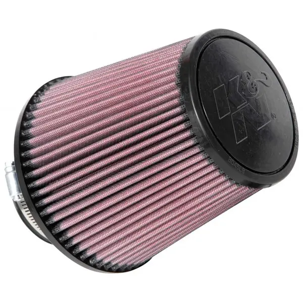 K&N RU-4180 UNIVERSAL Clamp-On Air Filter 3"FLG, 6"B, 4-1/2"T, 6"H