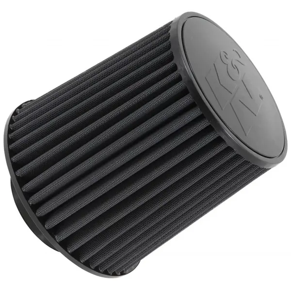 K&N RU-5171HBK UNIVERSAL Clamp-On Air Filter 4"FLG, 8"B, 6-5/8"T; 8"H