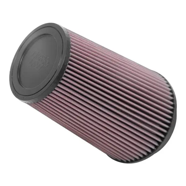K&N RU-2815 Universal Clamp-On Air Filter 5"FLG, 6-1/2"B, 4-3/8"T, 8-3/4"H for JEEP Wrangler (JL) 2018-