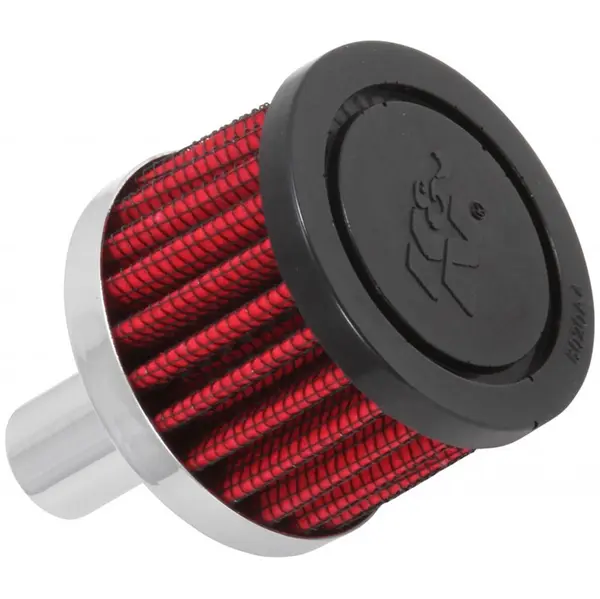 K&N 62-1020 Vent Air Filter/Breather5/8 VENT 2D 1-1/2 H STEEL BASE