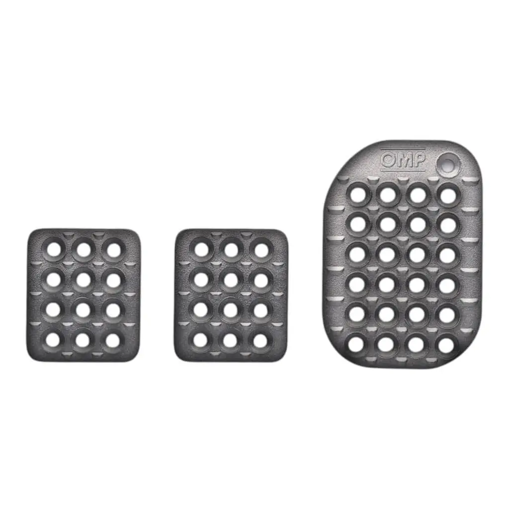 OMP OA0-1863 3 Pedal Set, Aluminium