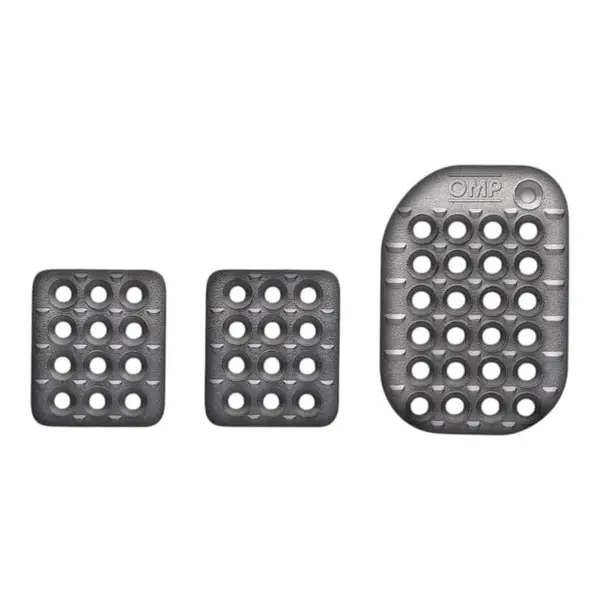 OMP OA0-1863 3 Pedal Set, Aluminium