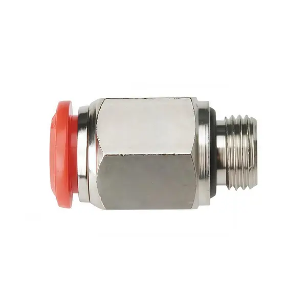 OMP CD0-0395-A01 Extinguisher Straight Pipe Fitting 1/8"